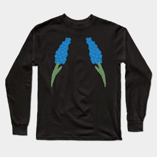 Blue Hyacinths Long Sleeve T-Shirt